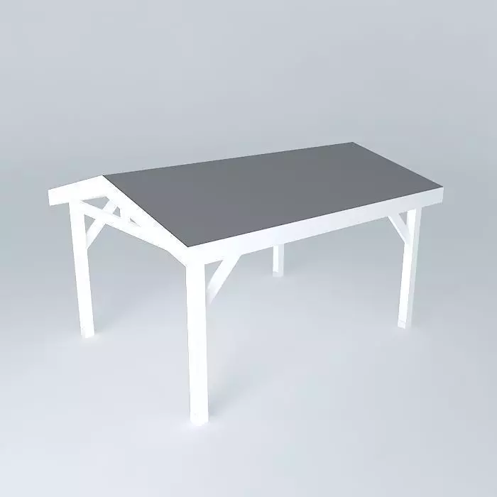 Decochalet-2015  Carport 300x400  T2V Free 3D model_0