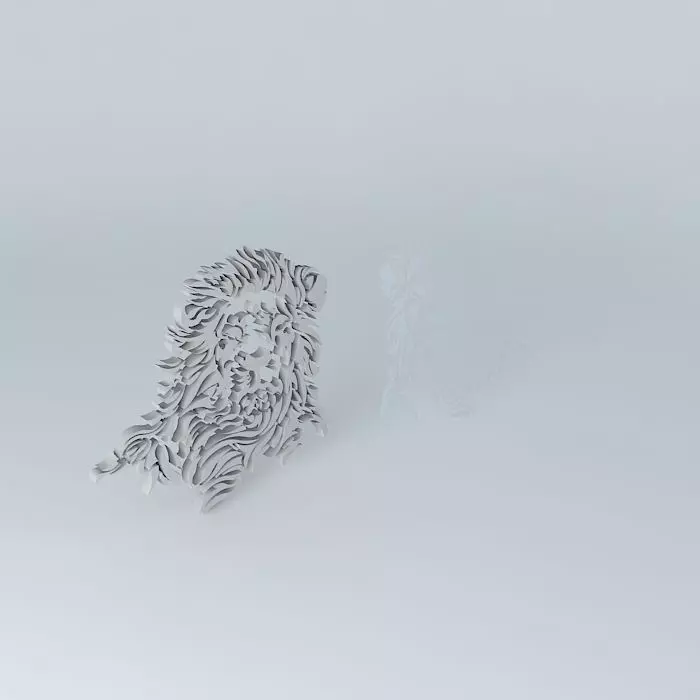 Lion sculpture of Free 3D model