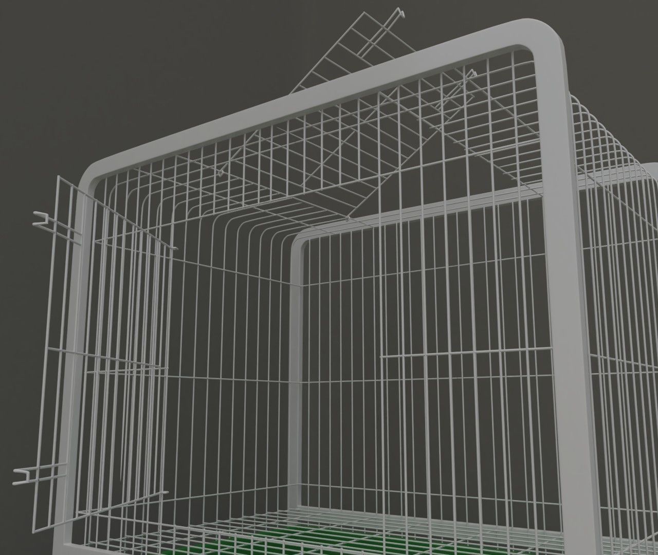 Cage for small pet 3D model_5