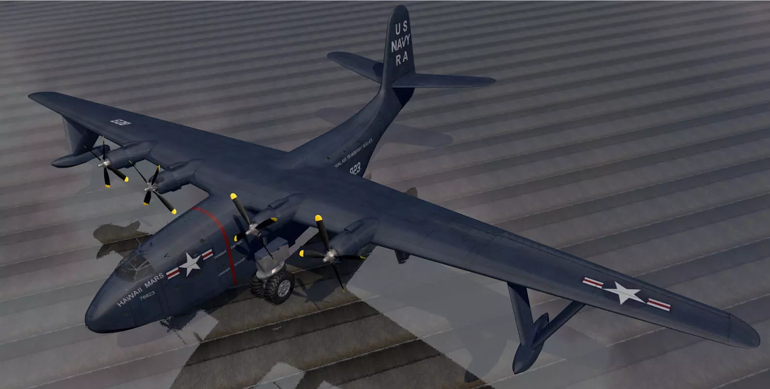 Martin JRM-1 Mars 3D model_0