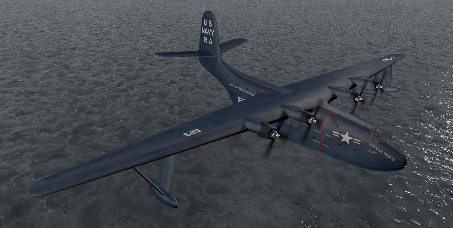 Martin JRM-1 Mars 3D model_10