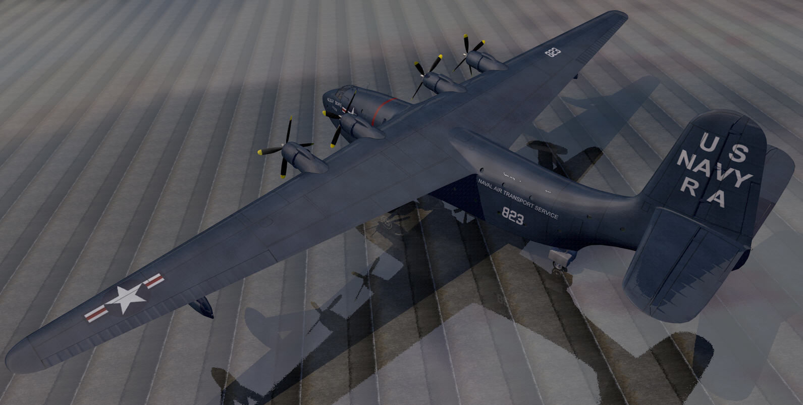 Martin JRM-1 Mars 3D model_2