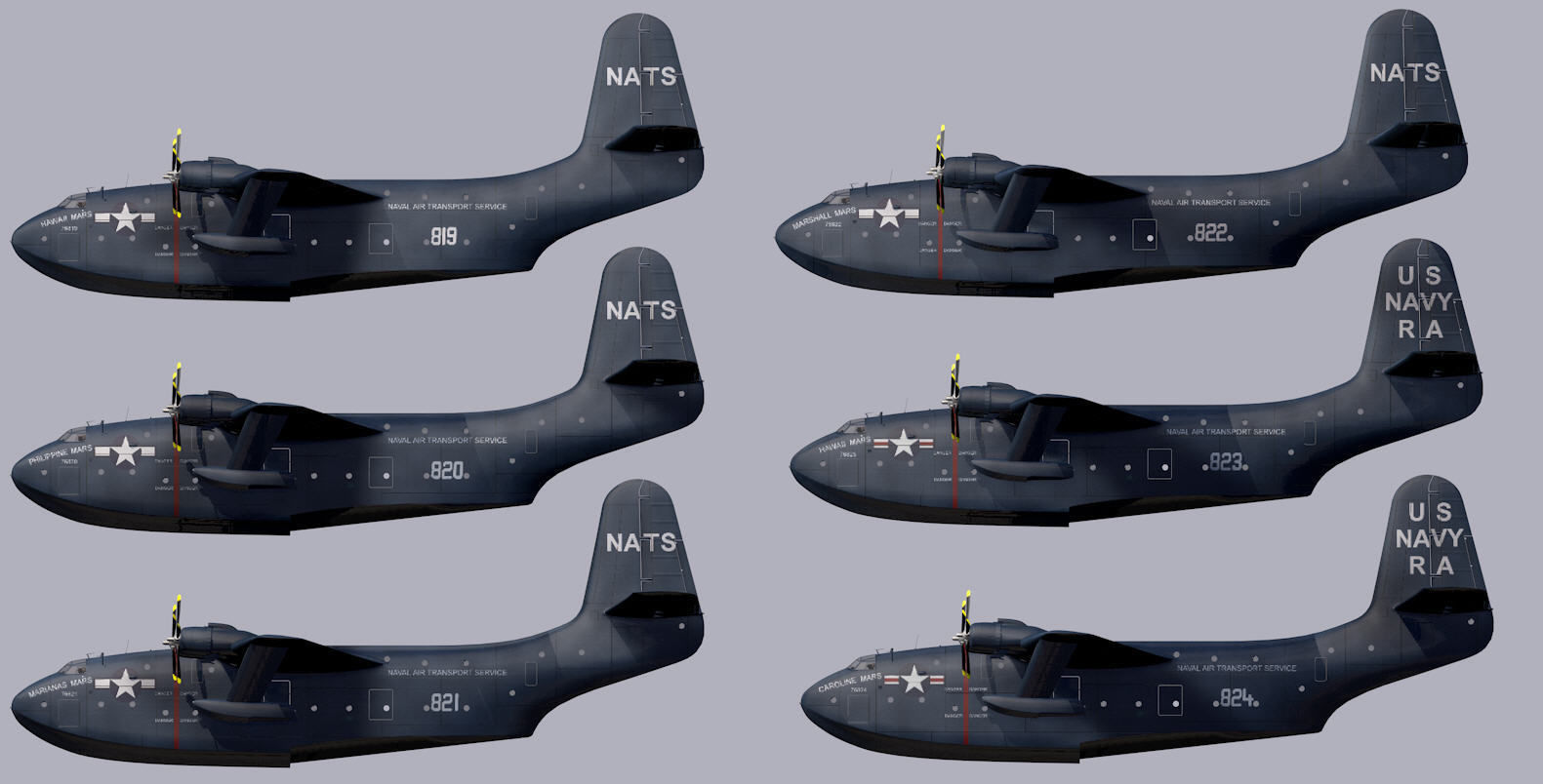 Martin JRM-1 Mars 3D model_14