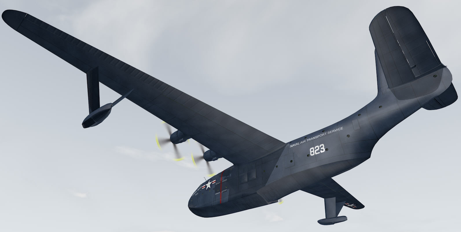 Martin JRM-1 Mars 3D model_13