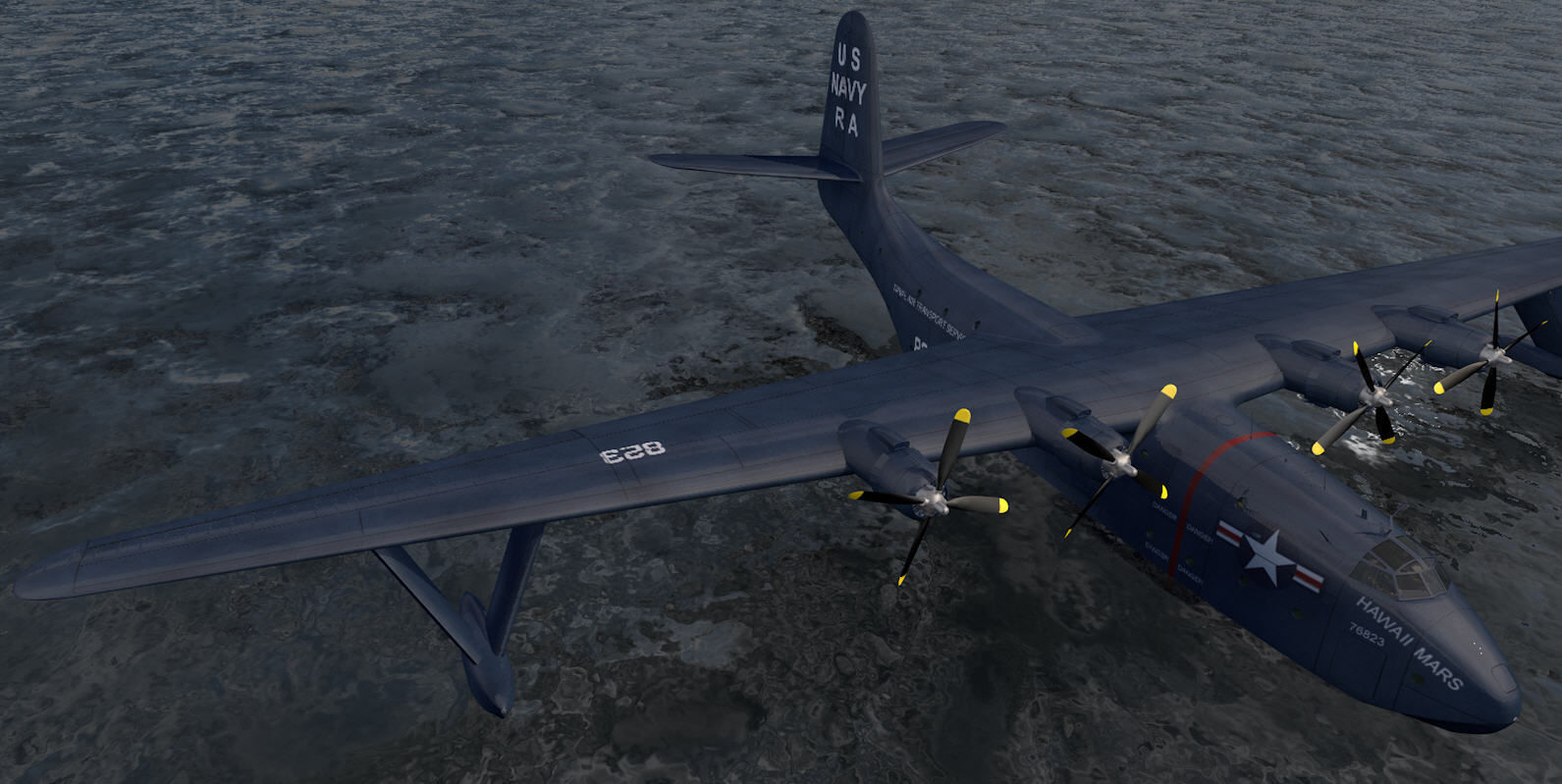 Martin JRM-1 Mars 3D model_7