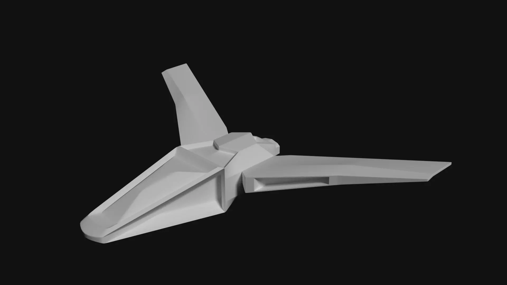 Spaceship GS1 3D model_0