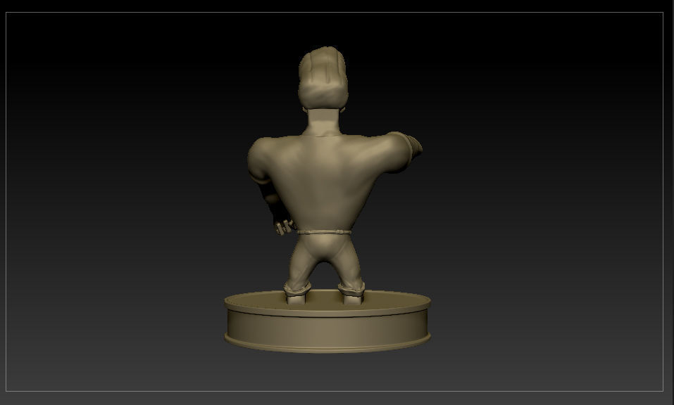 Johnny Bravo 3D print model_17