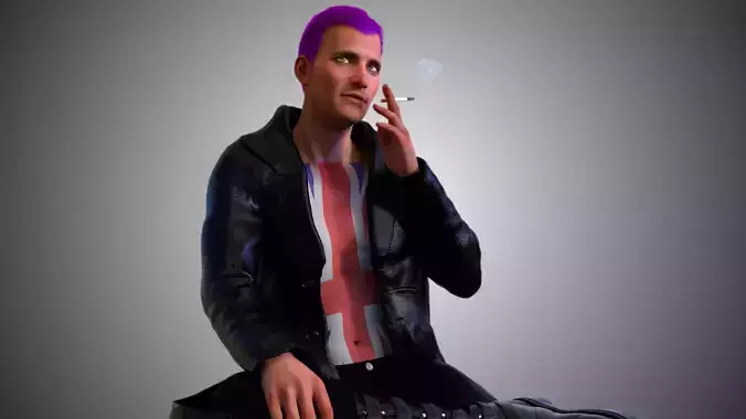 Manchester Black 3D model