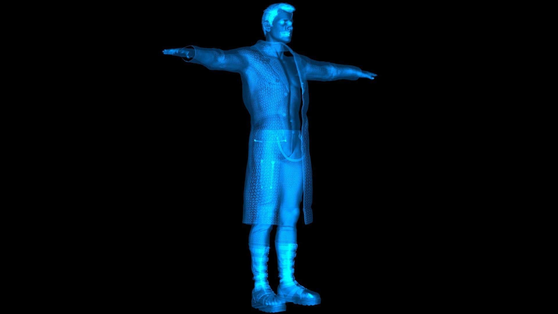 Manchester Black 3D model_2