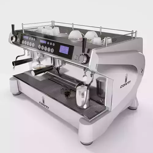 Monte Carlo Standart espresso machine 3D model