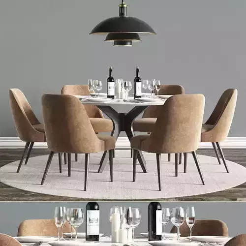 Modern Dinning Set 4