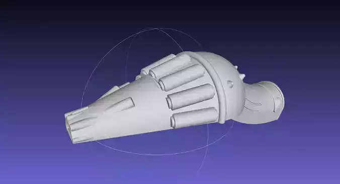 Predator 2 Netgun Printable Model 3D print model