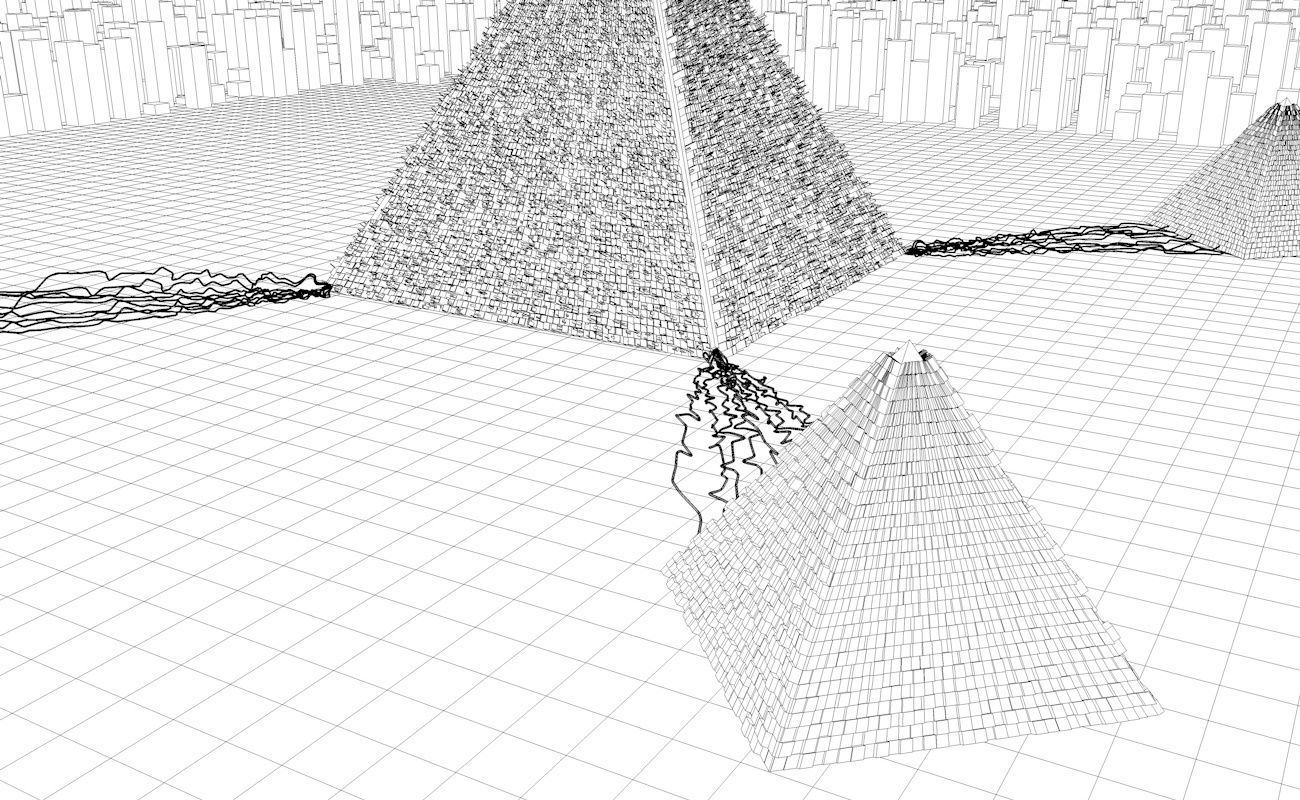 Pyramid alien 3D model_16