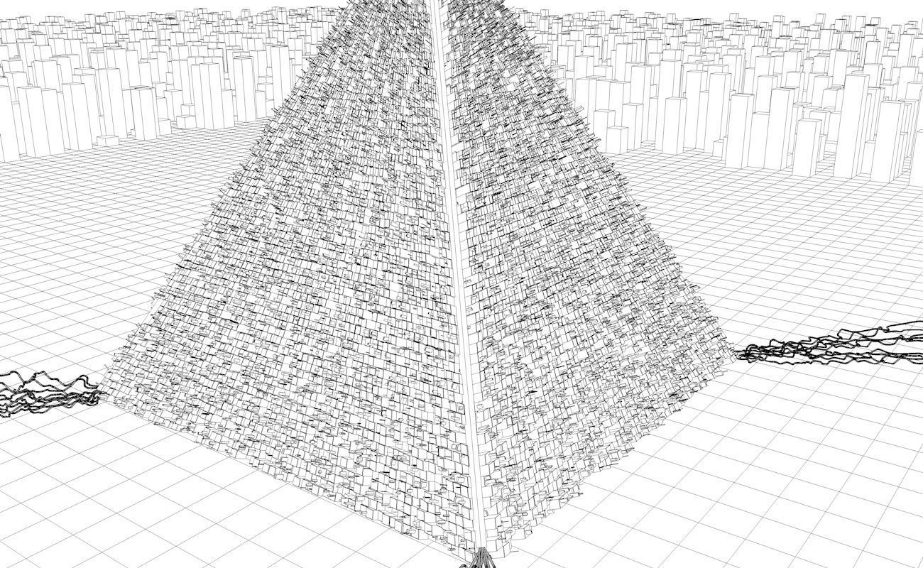 Pyramid alien 3D model_20