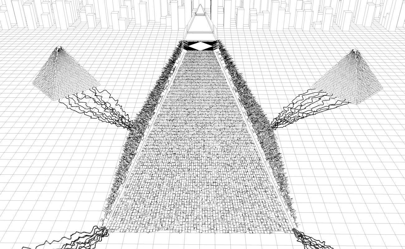 Pyramid alien 3D model_15