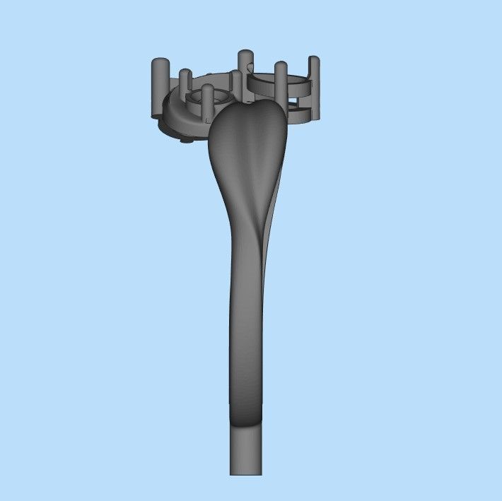 Design Women ring with gems and diamonds 3dm stl 3D print model 3D print model_28