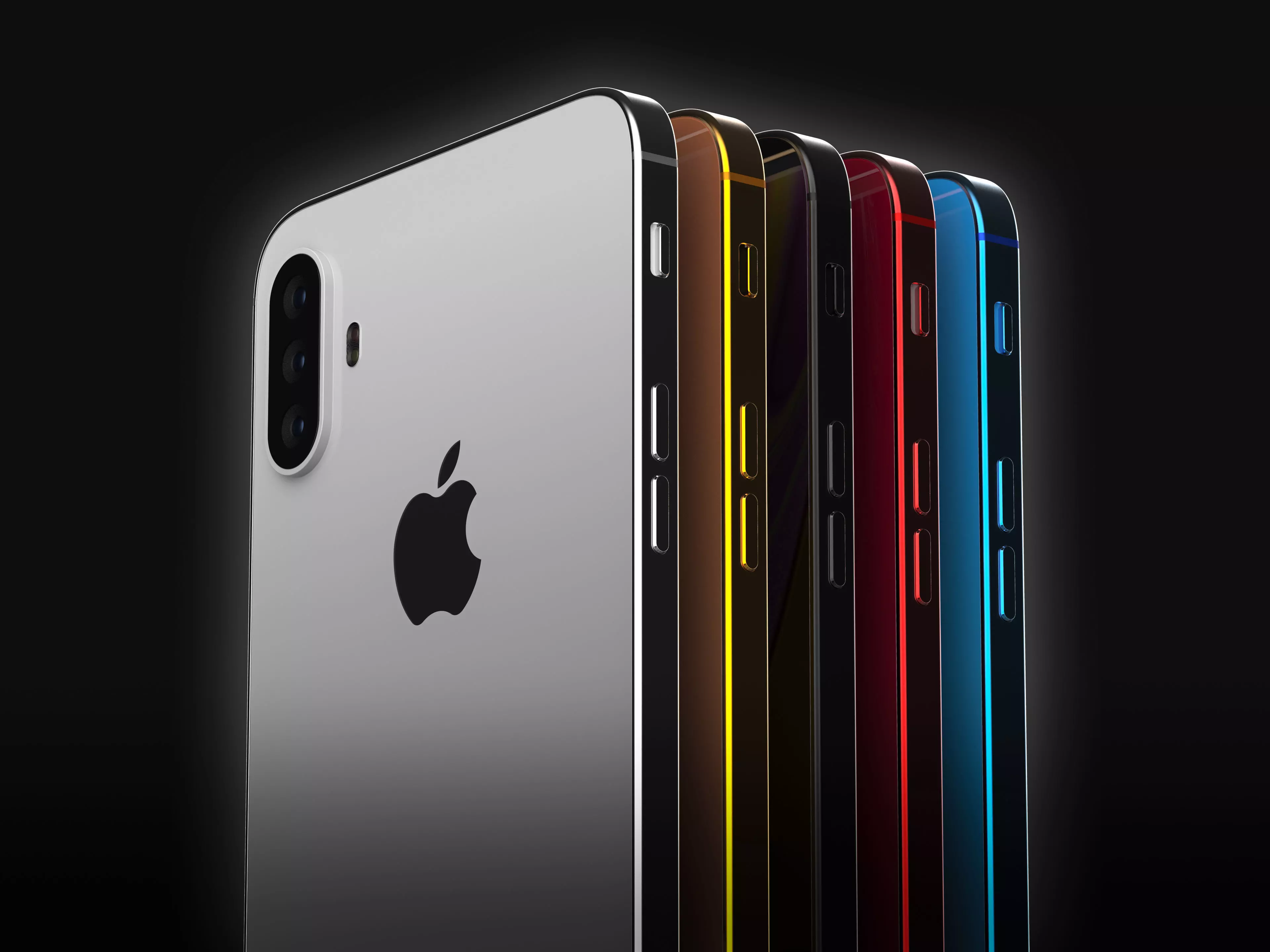 iPHONE XI Concept Free 3D model