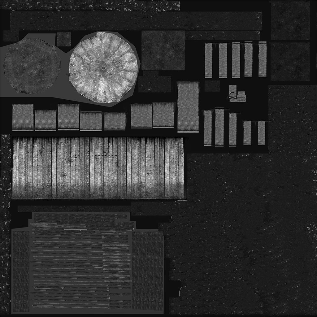 WATER TOWER Low-poly 3D model_2