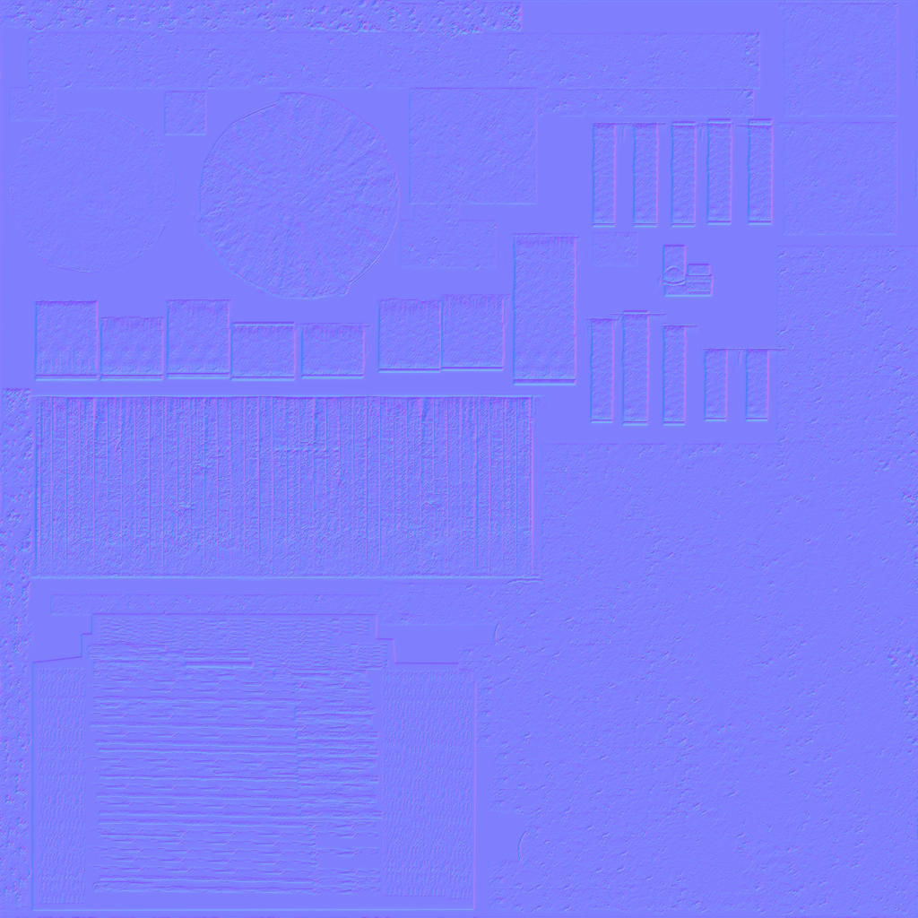 WATER TOWER Low-poly 3D model_3