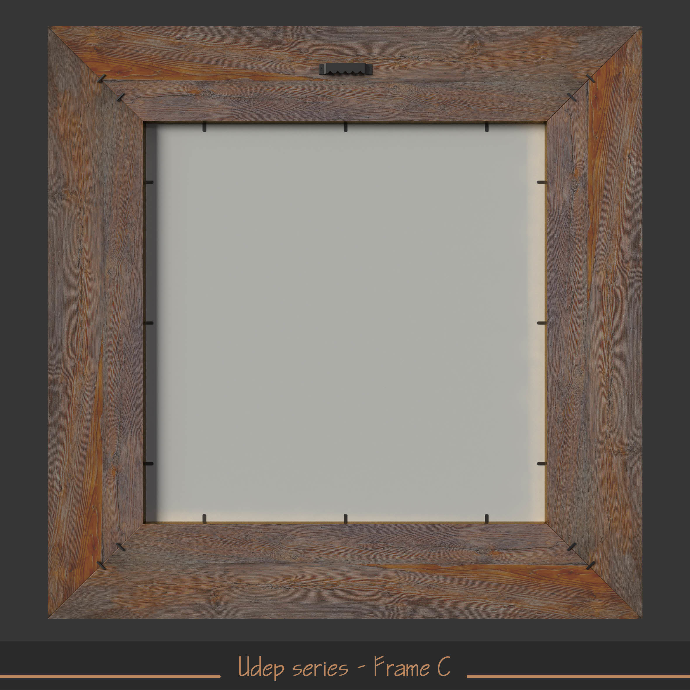 Udep series - Frame C 3D model_3
