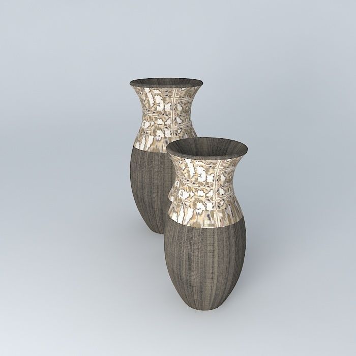 Ceramic decorative vase Free 3D model_2