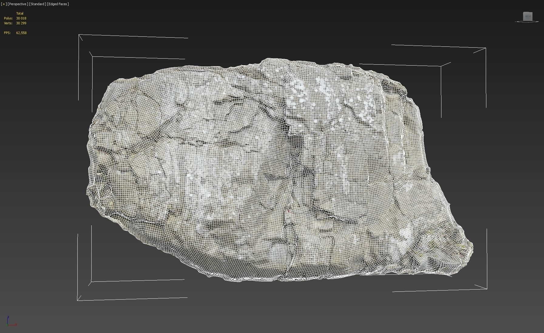 Cliff Face pack B bundle 3D model_1