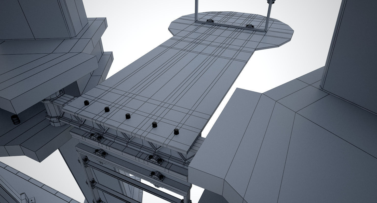 Water Tower 3D model_22