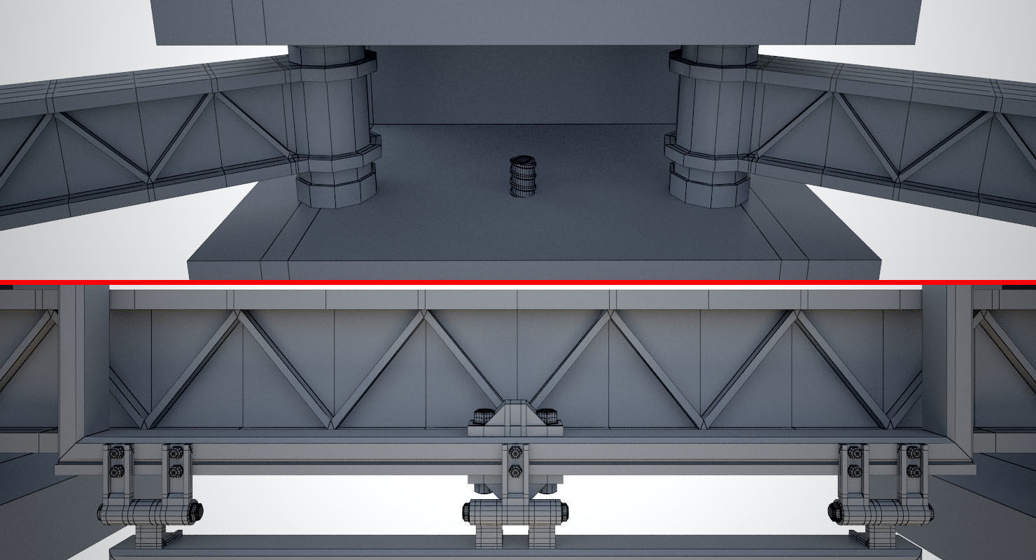 Water Tower 3D model_20