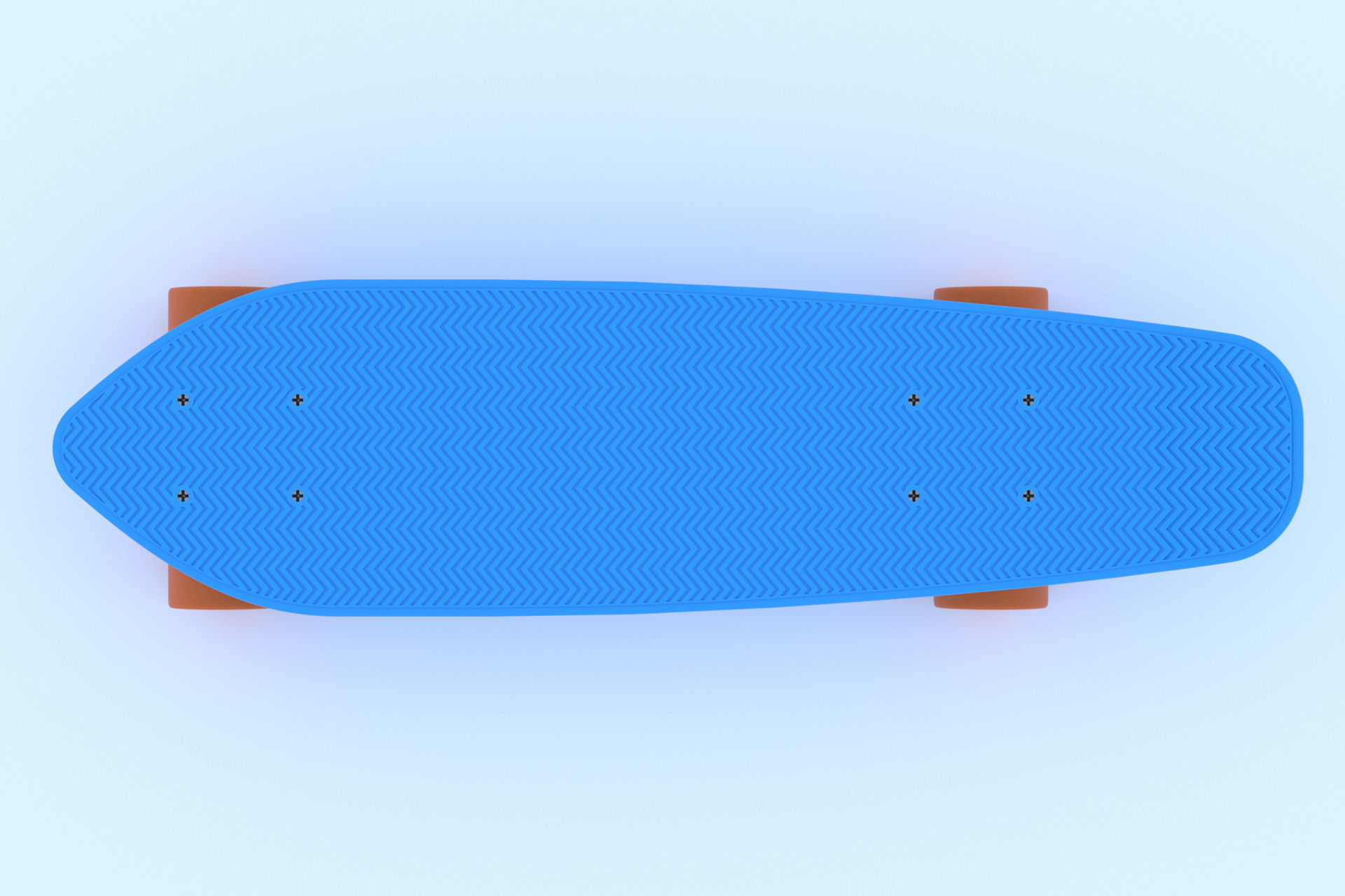 Penny skateboard 3D model_7