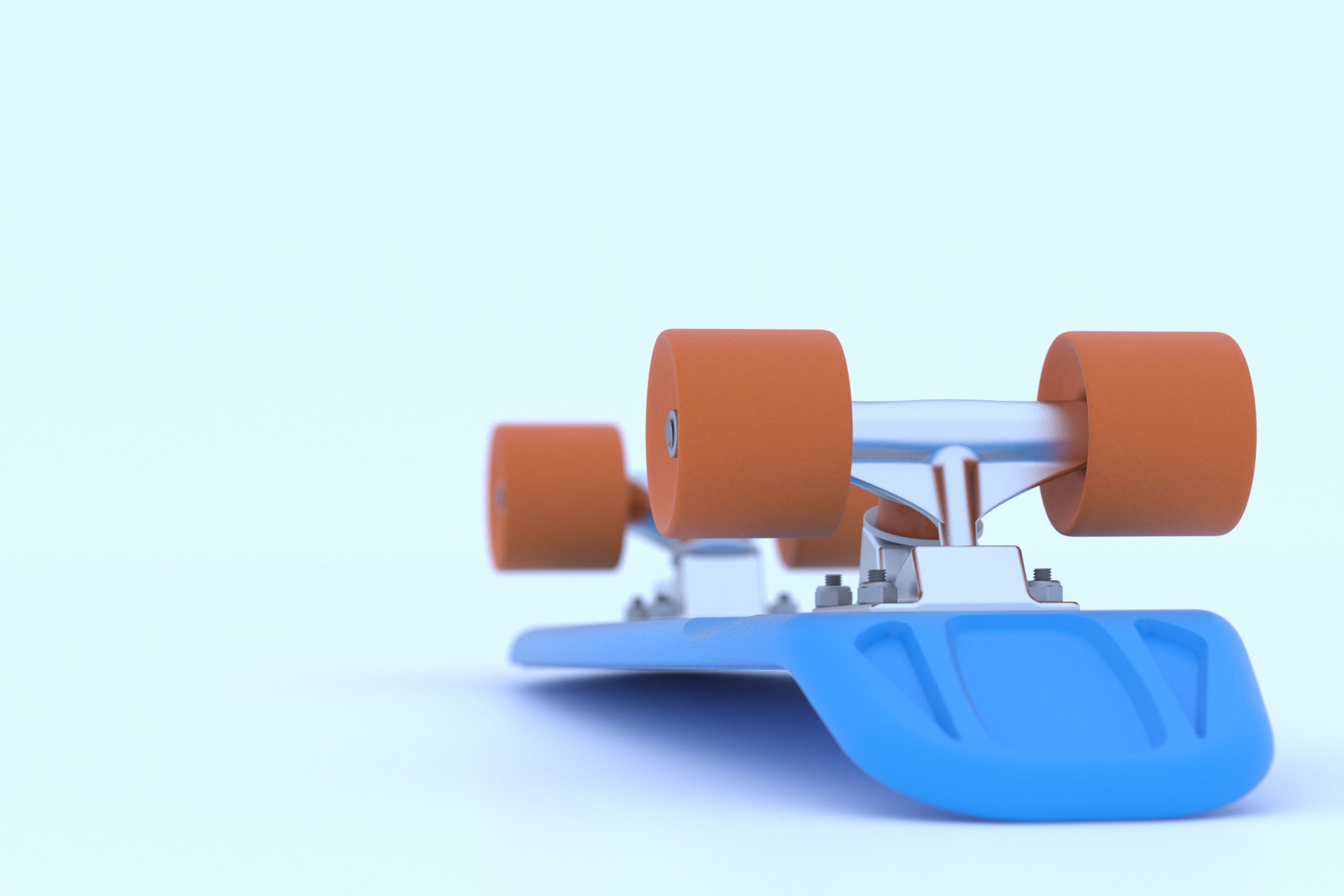 Penny skateboard 3D model_16