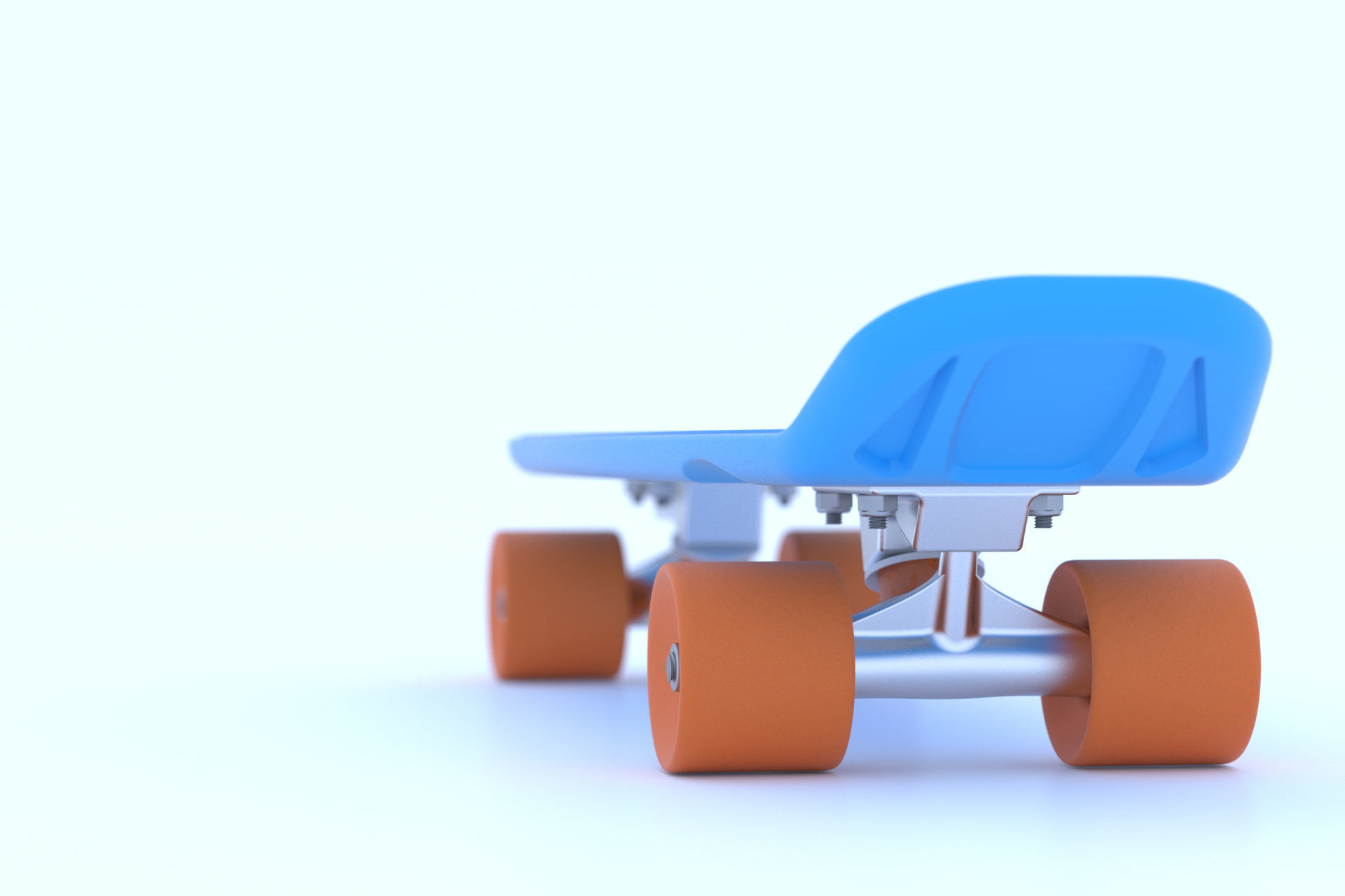 Penny skateboard 3D model_5