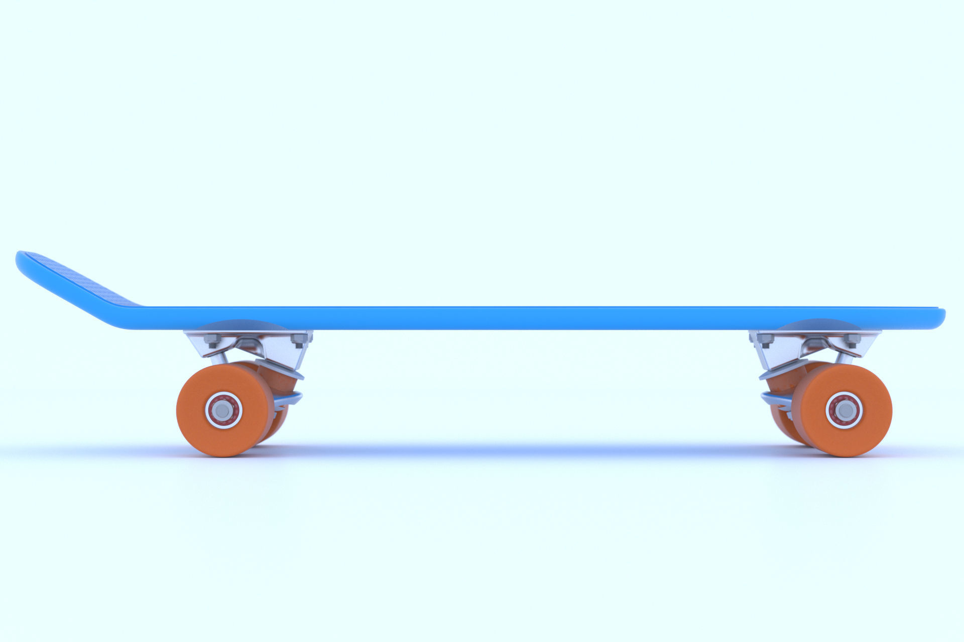 Penny skateboard 3D model_4