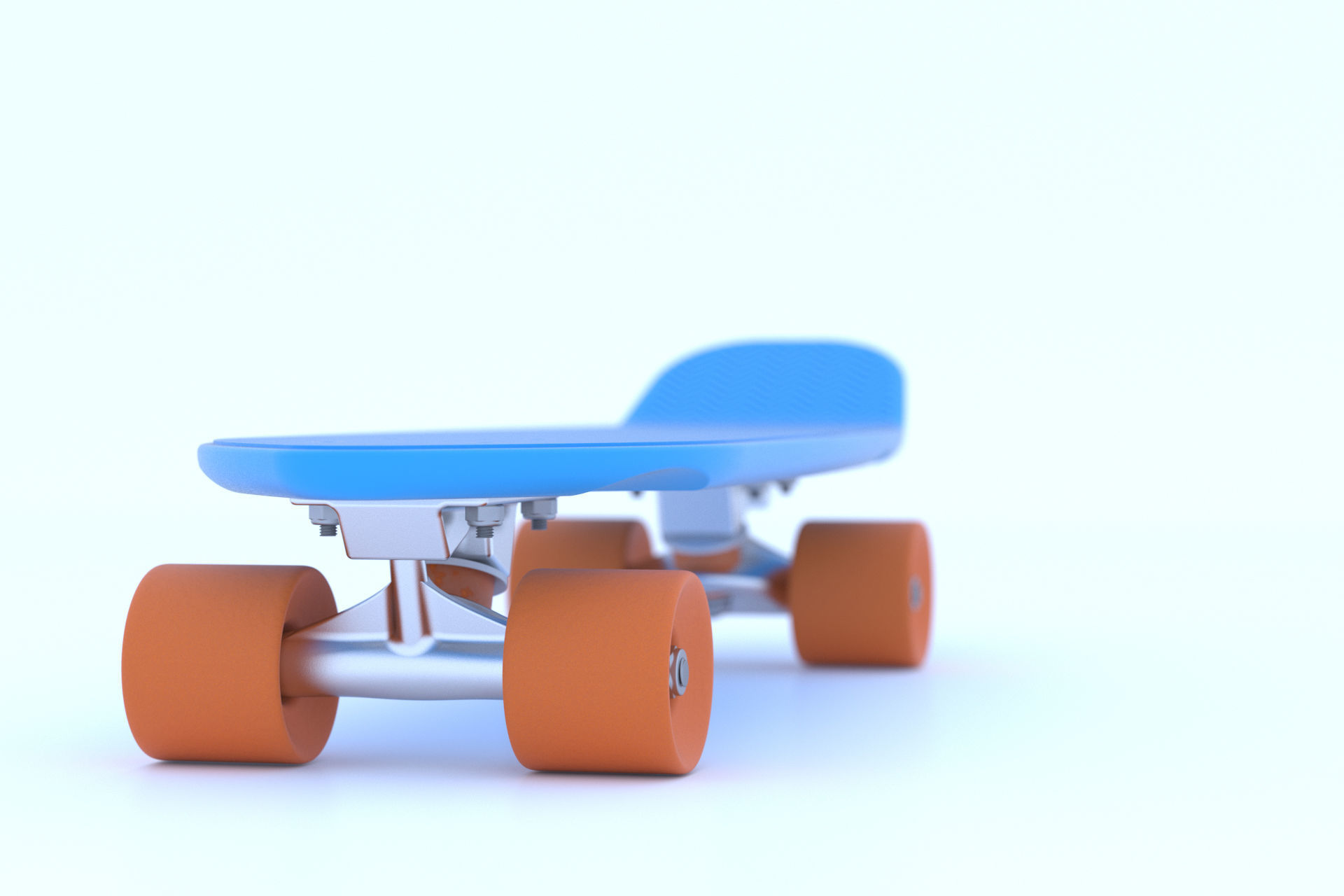 Penny skateboard 3D model_6