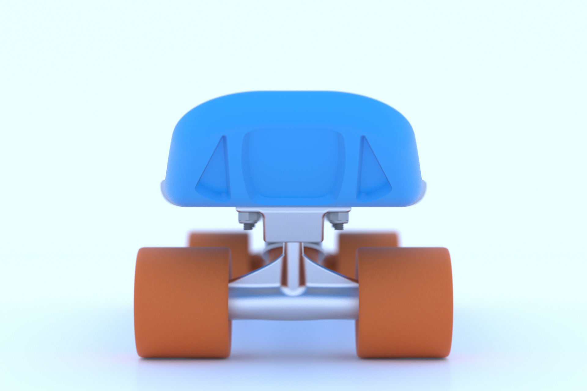 Penny skateboard 3D model_2