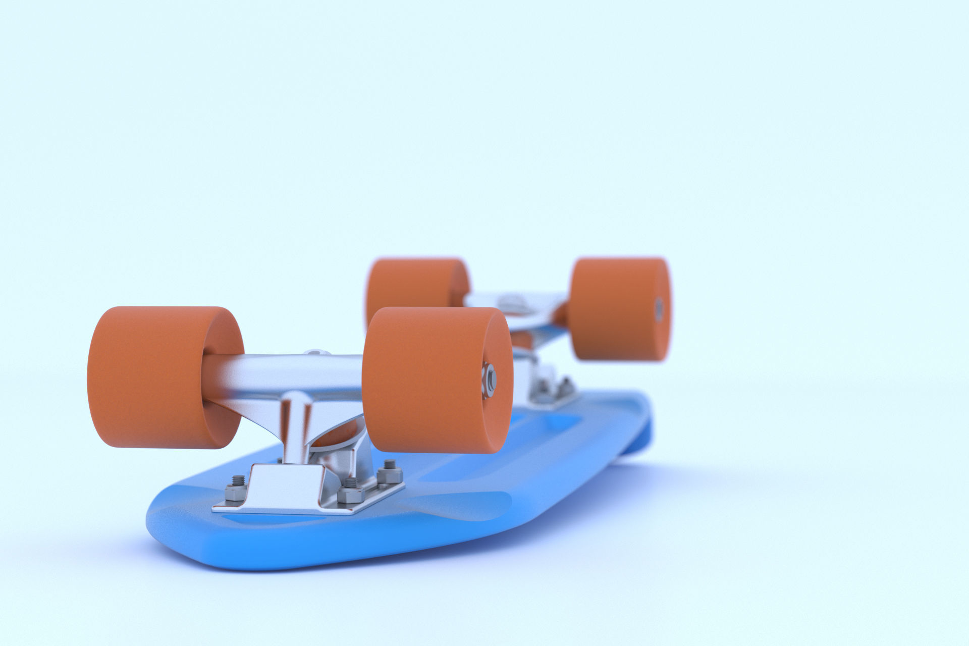 Penny skateboard 3D model_17