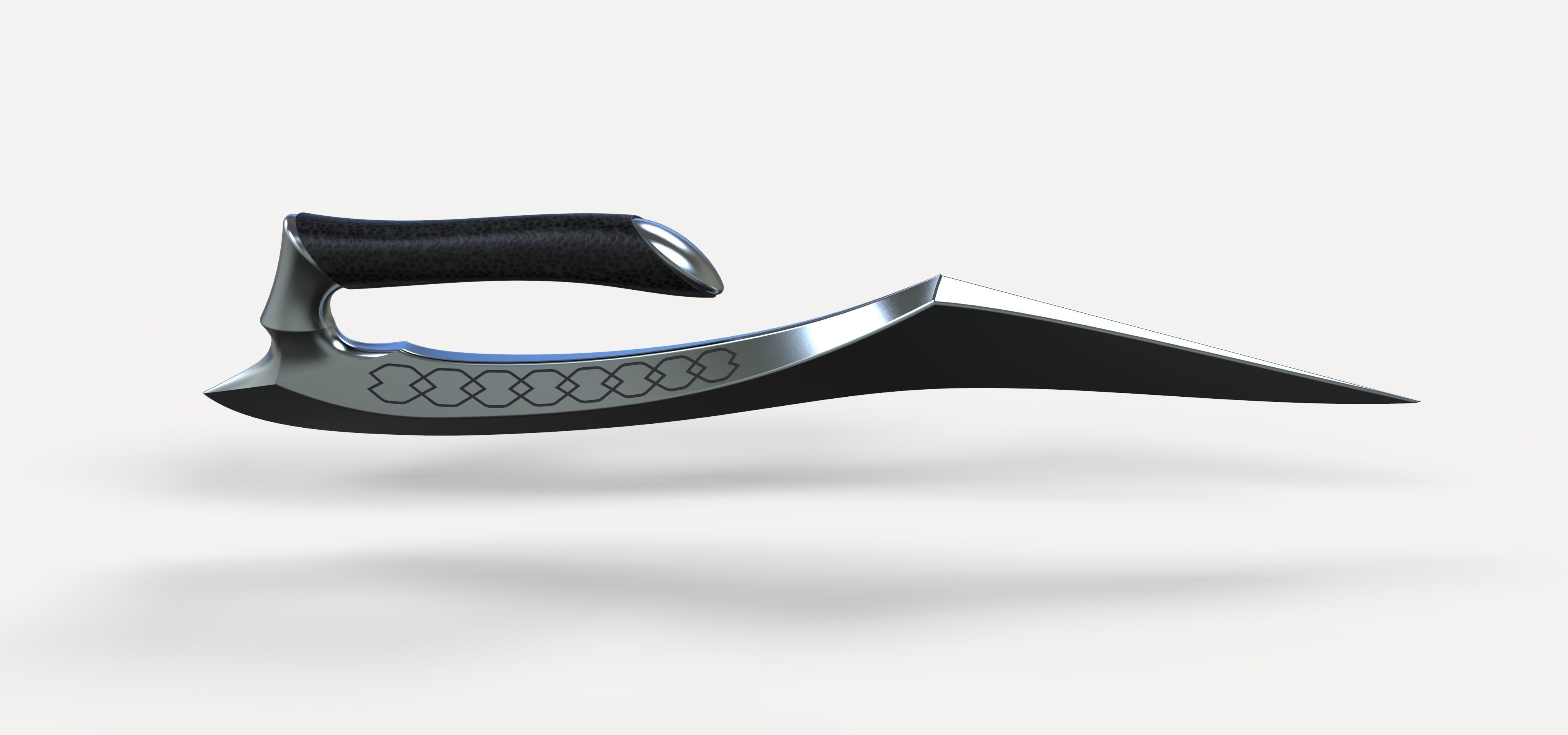 Sword of David from movie Underworld Awakening 2012 3D model_5