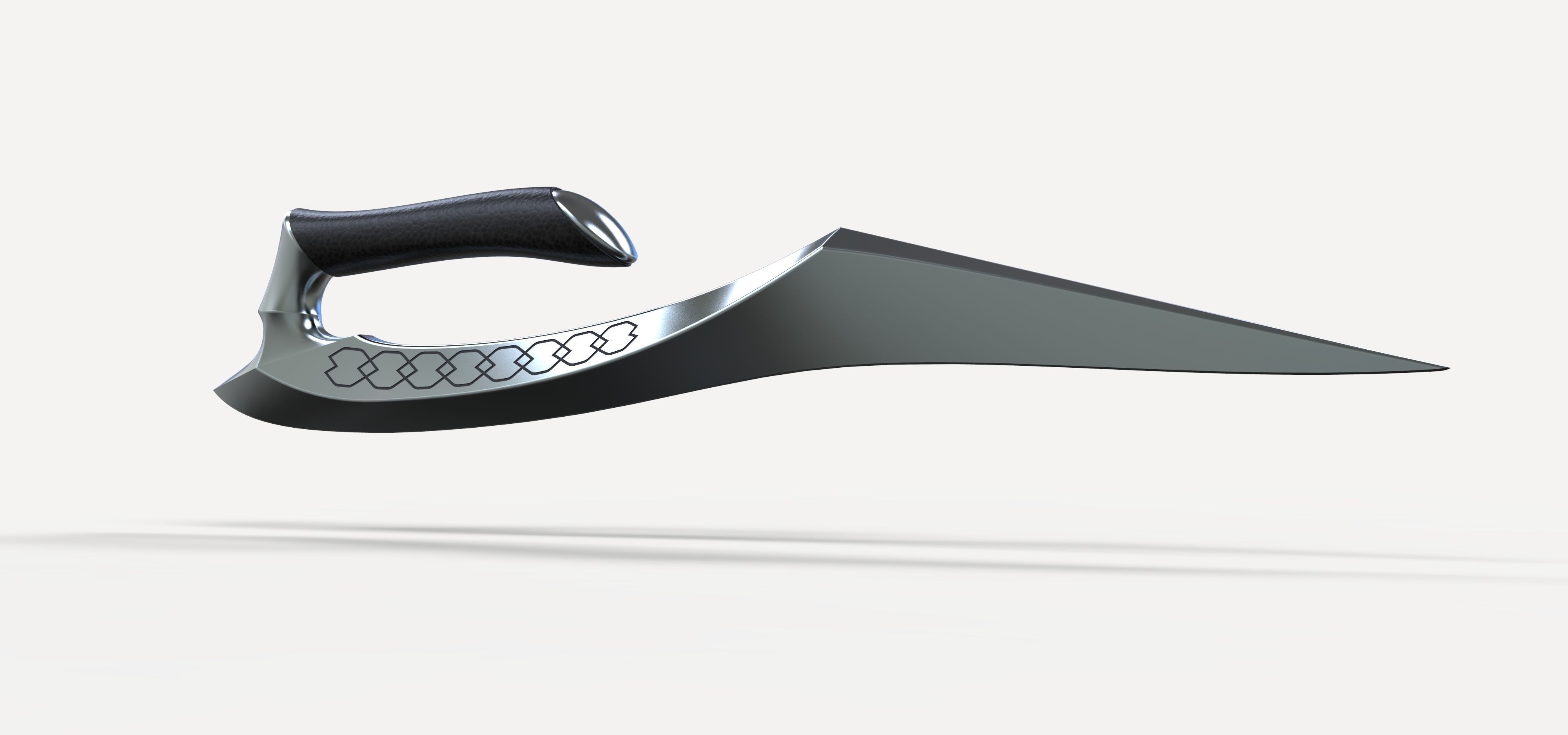 Sword of David from movie Underworld Awakening 2012 3D model_8