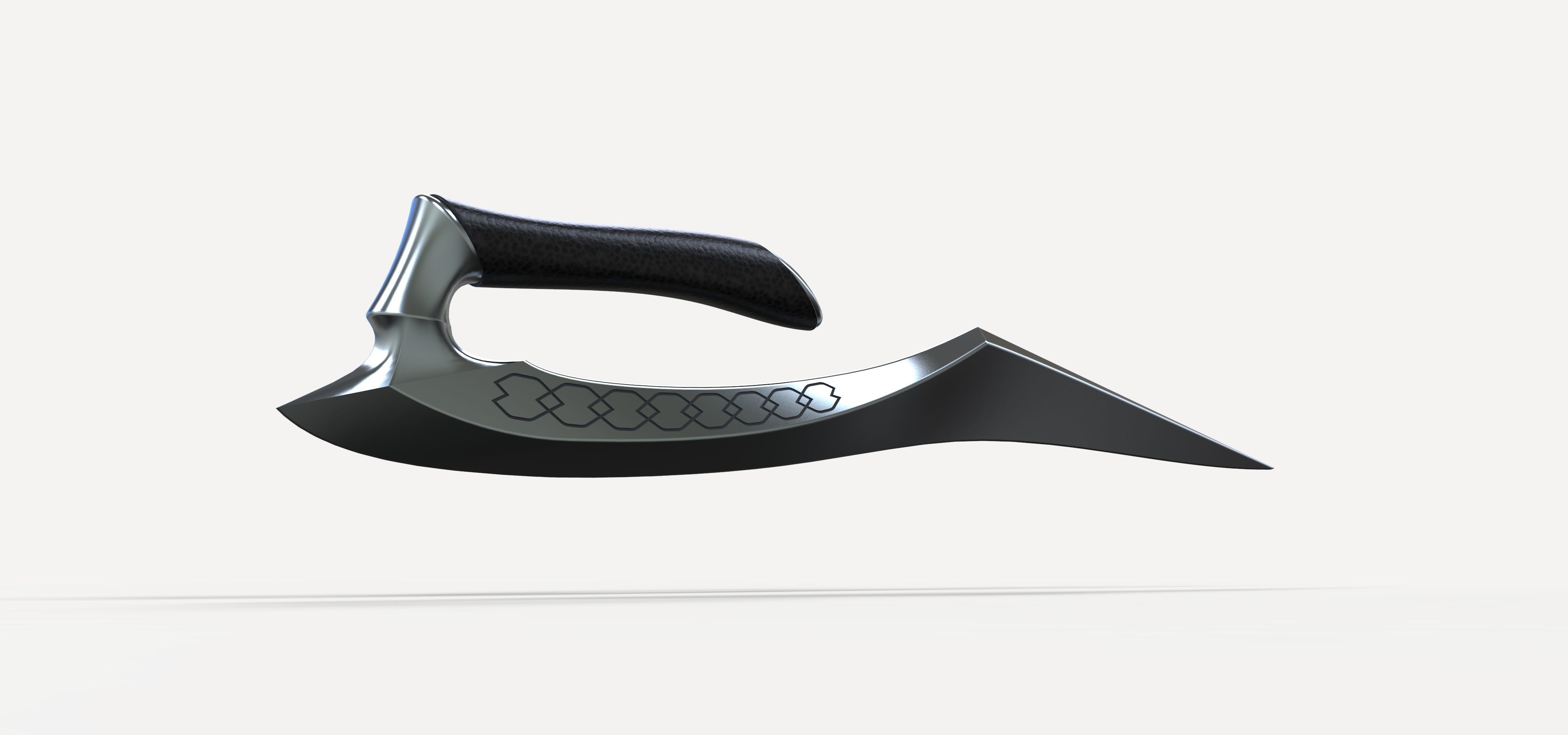 Sword of David from movie Underworld Awakening 2012 3D model_1