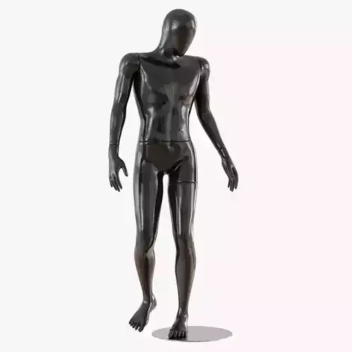 Abstract male mannequin 15 3D model