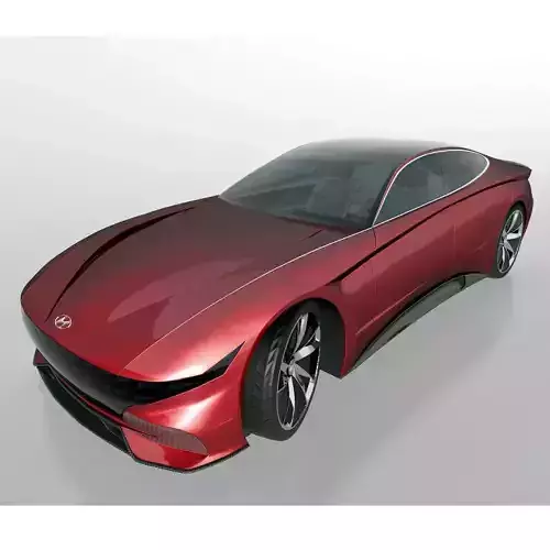 Hyundai La Fil Rouge Concept 3D model Hyundai La Fil Rouge Concept 3D model