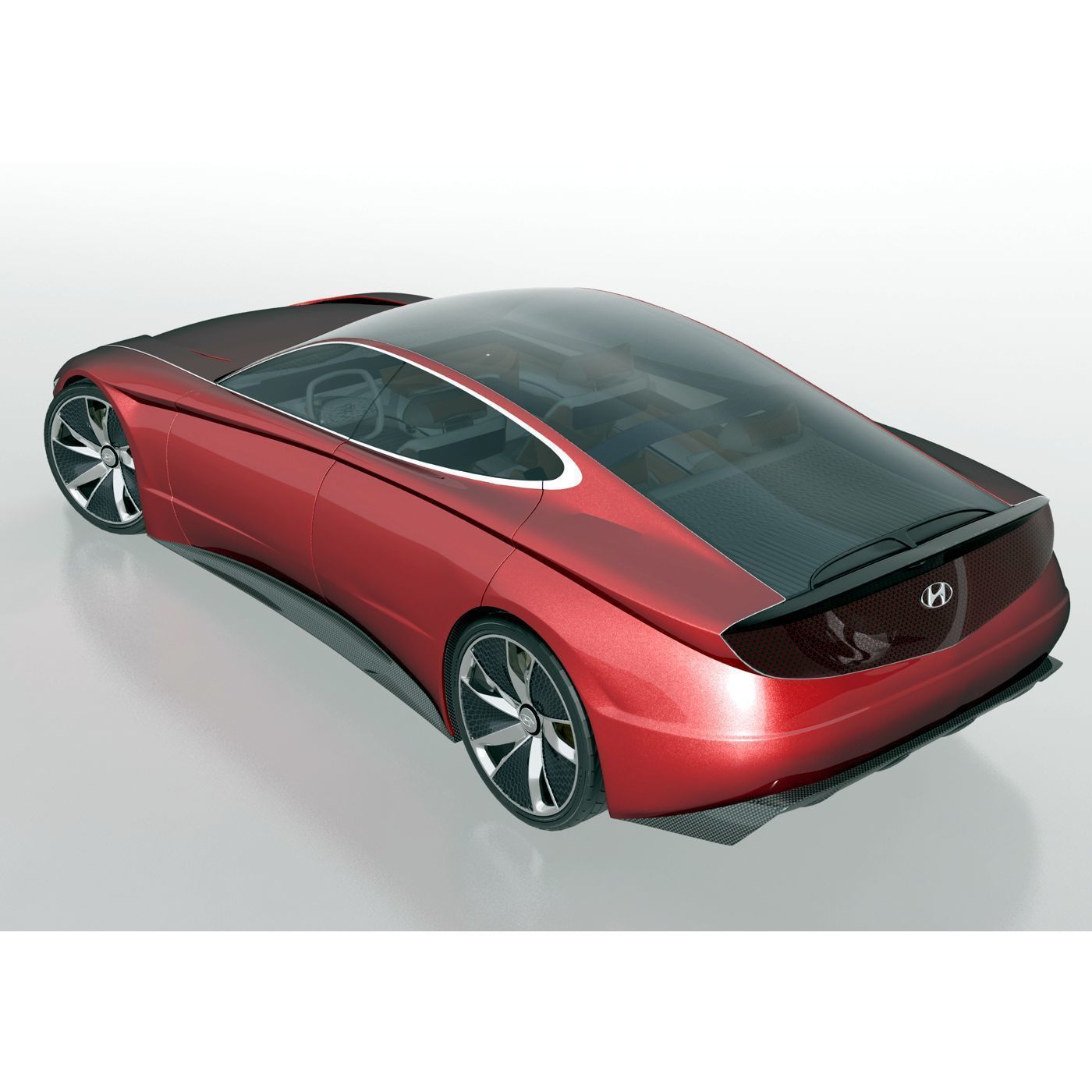 Hyundai La Fil Rouge Concept 3D model_4