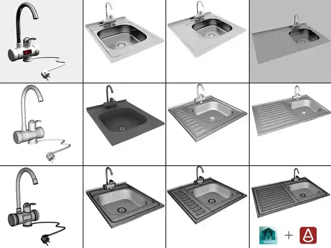 Faucet with instantaneous water heater