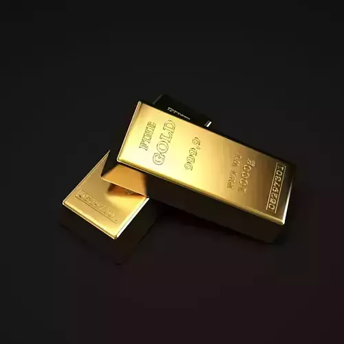 Gold Ingot Free 3D model