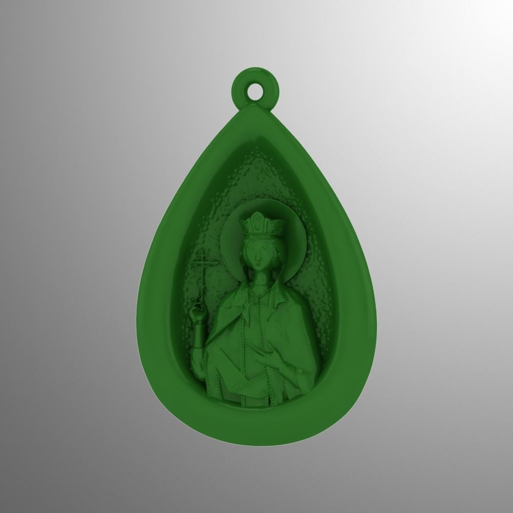 Pendant od 22 3D print model_2