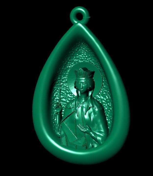 Pendant od 22 3D print model_9