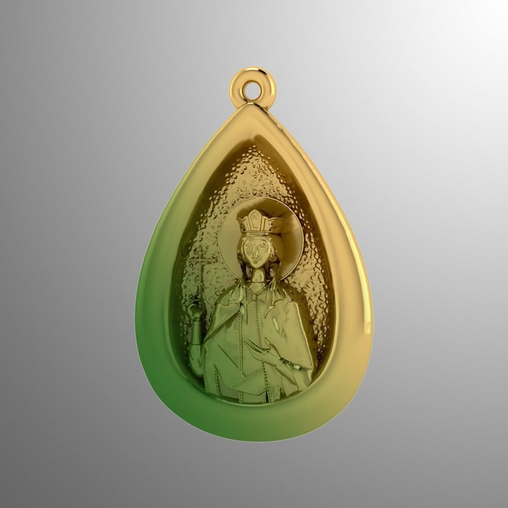 Pendant od 22 3D print model_1