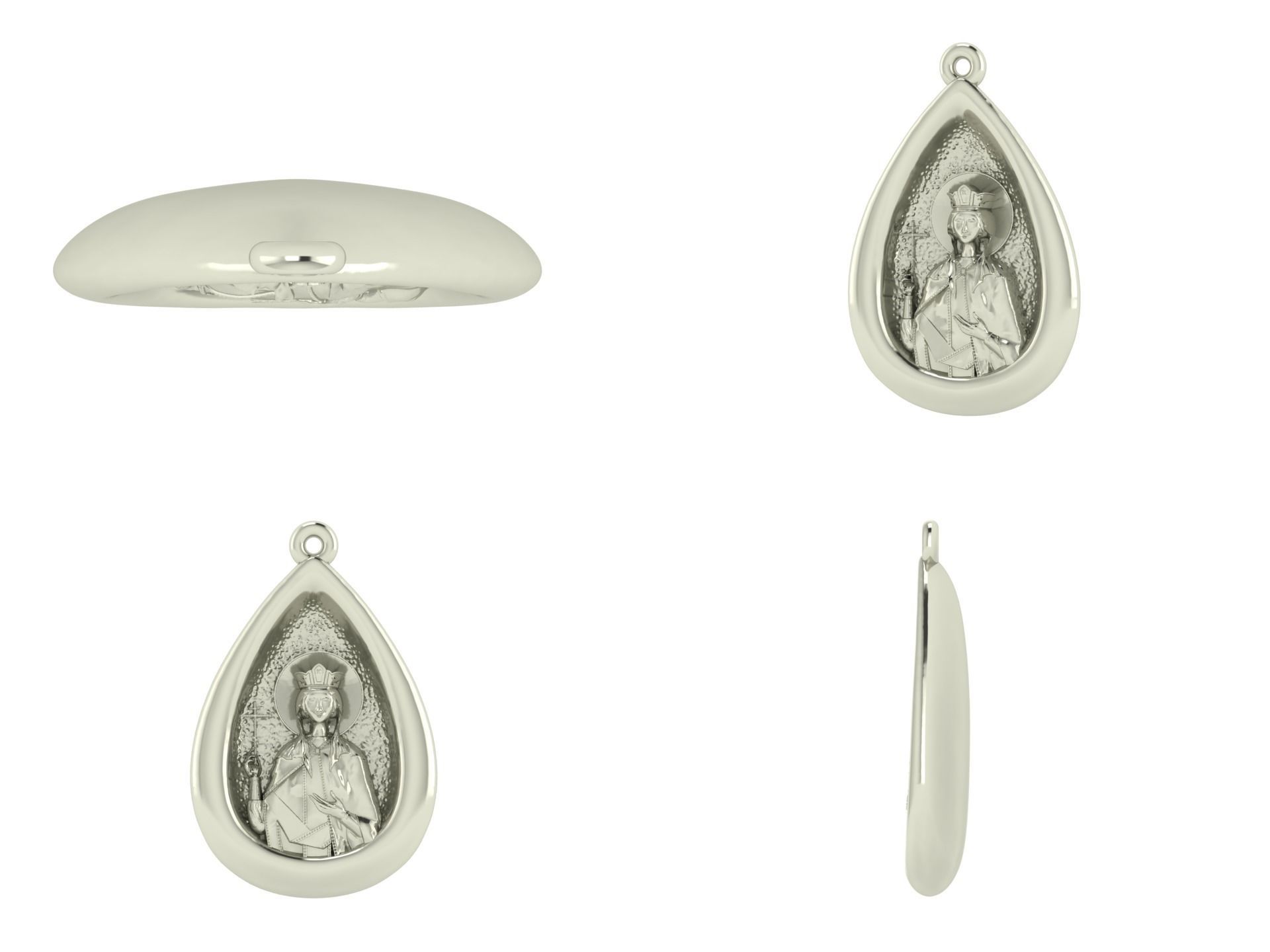 Pendant od 22 3D print model_5