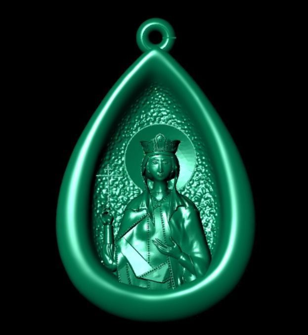 Pendant od 22 3D print model_10