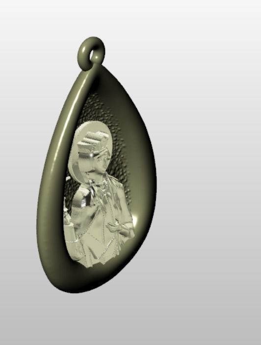 Pendant od 22 3D print model_17