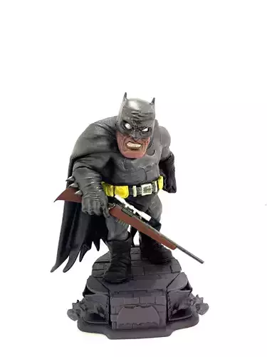 Batman  the dark knight caricature 3D print model